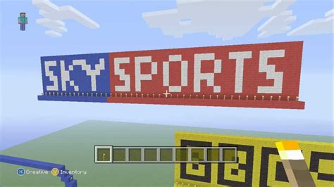 Sky Sports Logo Pixel Art Minecraft Xbox 360 Edition Hd Youtube