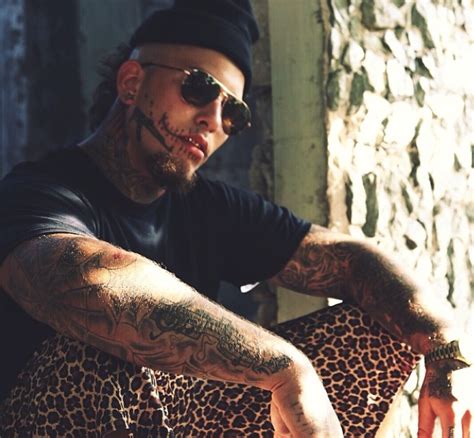 Meet Stitches The Facial Tattooed Coke Dealing Rapper Who Loves
