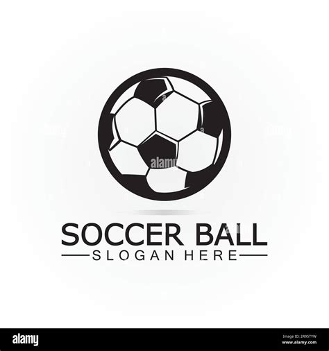 Soccer Ball Logo Design Icon And Symbol Vector Template Football Logo