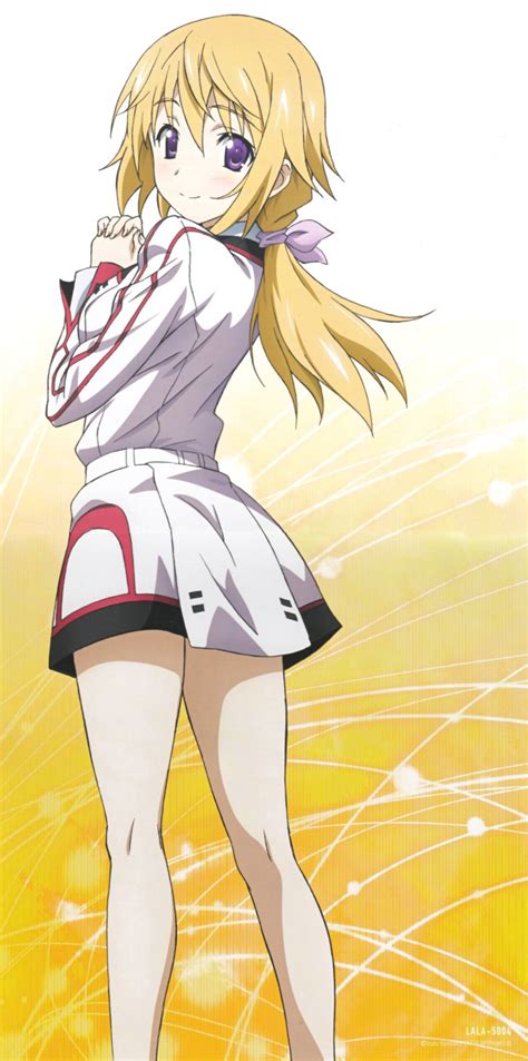 Charlotte Dunois Infinite Stratos Absurdres Highres Official Art Scan S Girl Looking
