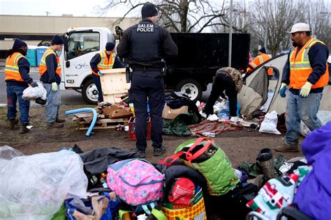Downtown Salem Homeless Camp Cleared Out By Police Advocates