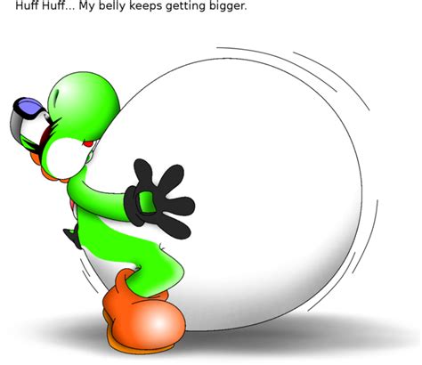 Download And Share Clipart About Fat Yoshi Belly Inflation Clipart