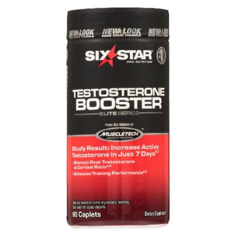 Six Star Testosterone Booster Caplets 60 Ct Kroger