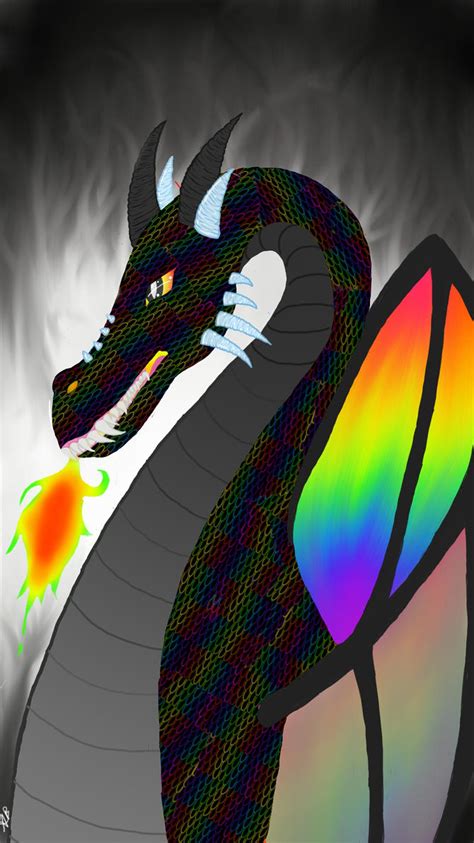 Rainbow Dragon By Xdisturbedchildrenx On Deviantart
