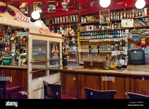 Inside Interior Old Traditional Irish Pub Bar Stock Photo Royalty Free