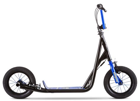 Mongoose Expo Scooter 12 Inch Wheels Ages 6 And Up Blue Air Tires