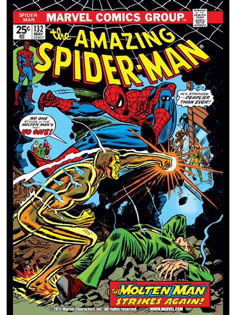 Classic Marvel Comics On Twitter The Amazing Spider Man 132 Cover