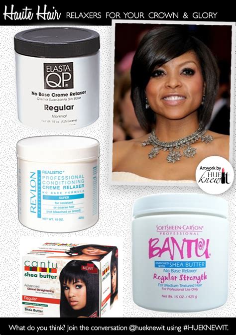 Defined curls for natural hair. 4 Hair Relaxer Products for Black Women - HueKnewIt.com