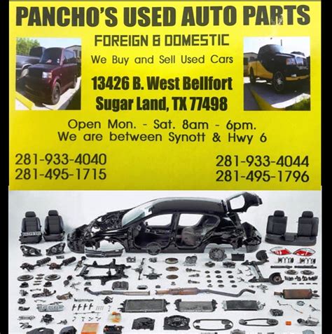 PANCHOS USED AUTO PARTS | Houston TX