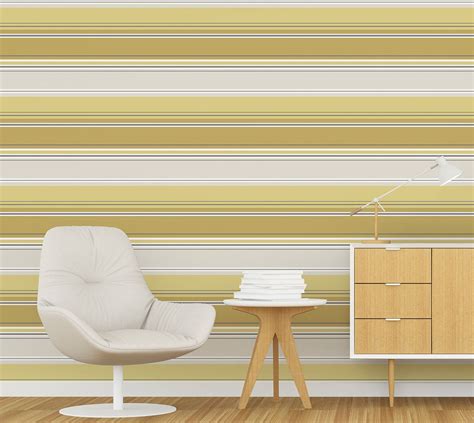 Pin By Inspired Wallpaper On Modern Striped Wallpaper Decorating With