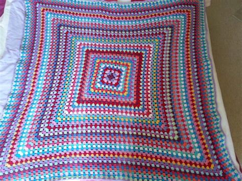 Giant Granny Square Granny Square Blanket Lovely Crochet Ganchillo