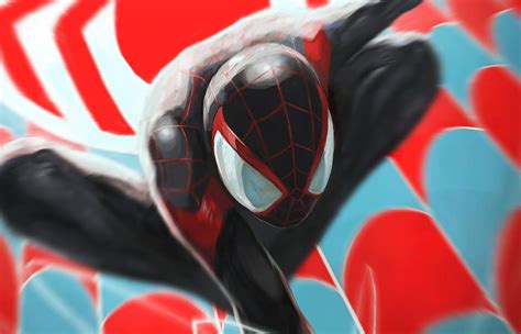 1400x900 Spiderman Miles Morales Jump Wallpaper1400x900 Resolution Hd