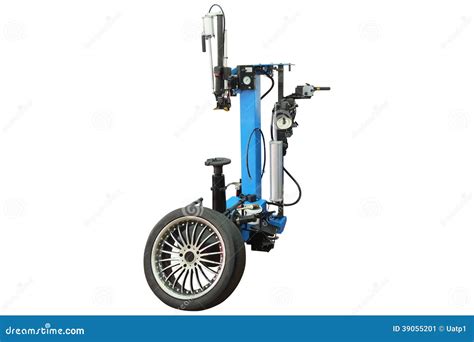 Tyre Fitting Machine Stock Image Image Of Fitting Spare 39055201