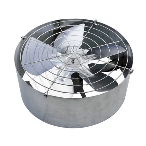 3000 Cfm 65w Air Vent Gable Mount Power Attic Ventilator Fan For Window