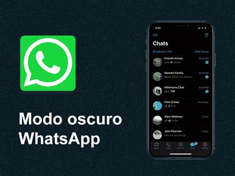 Modo Oscuro De Whatsapp Cómo Activarlo En Ios Y Android