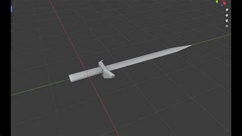 Lets Make A Simple Sword In Blender 29 Youtube