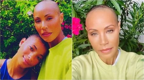 Jada Pinkett Smith Goes Bald After Getting Inspired By Daughter Willow