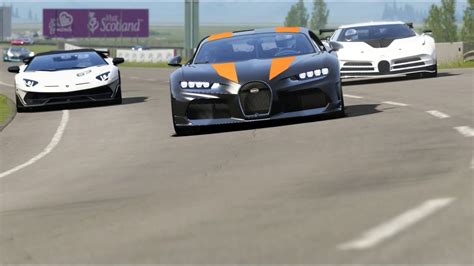 Bugatti Chiron Super Sport 300 Vs Hypercars At Highlands Youtube