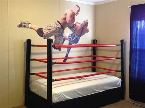 This is an essential part of creating a spacious master bedroom. Make a DIY WWE Wrestling Bed Under $100 | Diy toddler bed ...