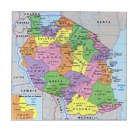 Jungle Maps Map Ya Africa