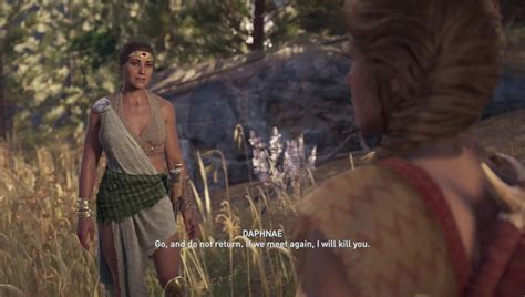 Assassin S Creed Odyssey Goddesses Hunt Quest Daphnae Romance Kill