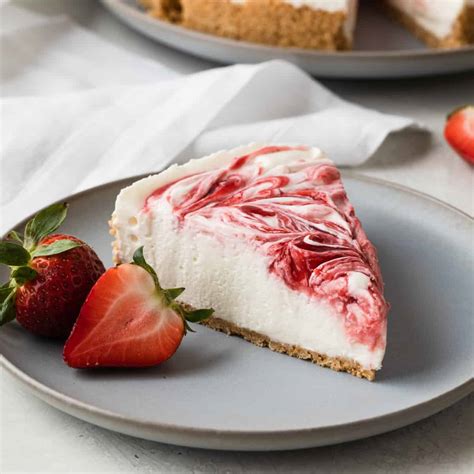 No Bake Strawberry Cheesecake Recipe Baked By An Introvert