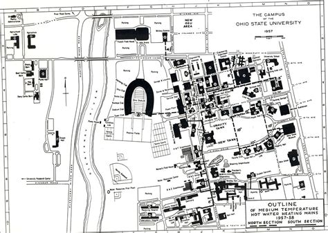 1957 Campus Map The Ohio State University Archives Flickr