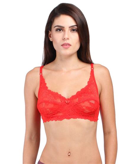 Buy Inner Secrets Red Net Bras Online At Best Prices In India Snapdeal