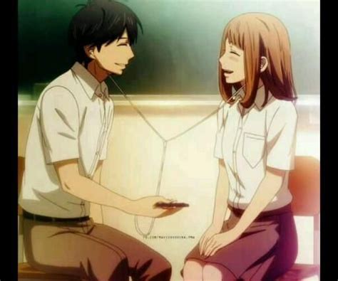 Kakeru Naho Vídeo Orange Anime Casal Anime Anime De Romance