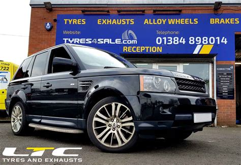 Set Of 20″ Alloy Wheels Fitted To Range Rover Sport