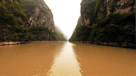 Full Hd Wallpaper River Mountain Huanhe China Reflection