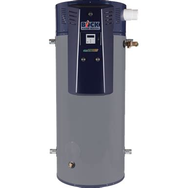 Tankless water heaters supply continuous hot water, and they conserve energy because water doesn't cool off in a tank. BOCK OPTITHERM® MODULATING CONDENSING GAS WATER HEATERS ...