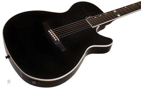 Godin Multiac Steel Doyle Dykes Signature Edition Black Hg Electro Acoustic Hybrid Guitar