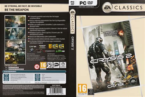 Crysis 2 Classics Edition 2011 Cz Pc Dvd Cover And Label Dvdcovercom