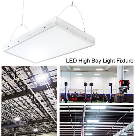 2ft linear led high bay light 120w with 15000 lumens 5500k daylight white 300w 400w hps