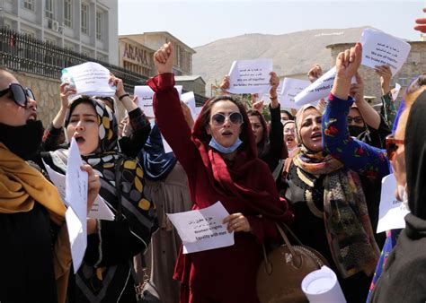 Afghan Women Demand Rights As Taliban Seek Recognition The Denver Post