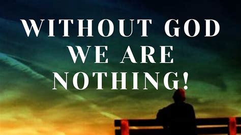 Without God We Are Nothing Ash Wednesday Audio Version Youtube