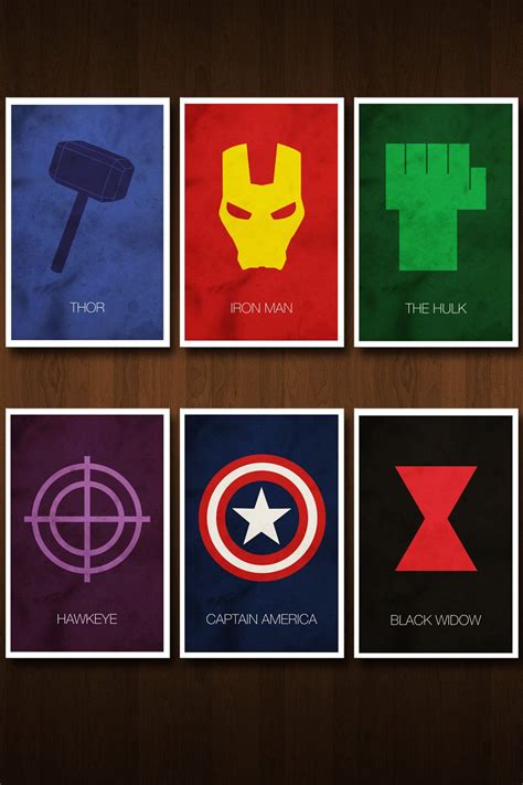 This should be ~super~ easy. Pin by Rebecca James on Minimalist Posters | Avengers ...