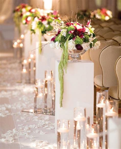 Amazing Wedding Ceremony Aisle Decor Inspiration Crazyforus