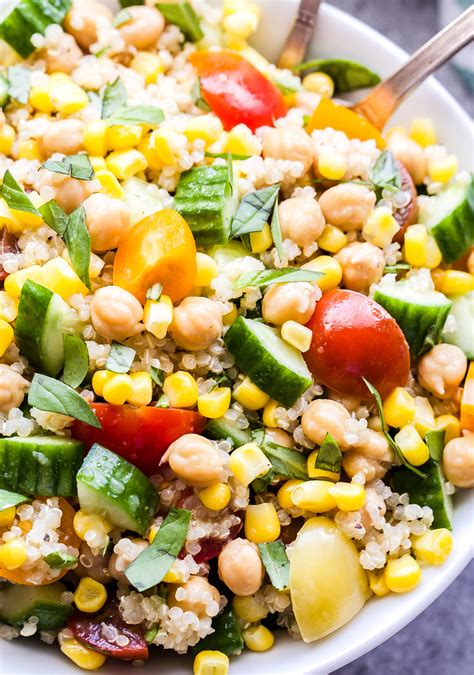 Summer Quinoa Salad Recipe Runner
