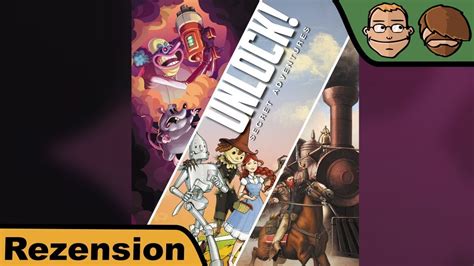 Unlock! Secret Adventures - Brettspiel - Review - YouTube