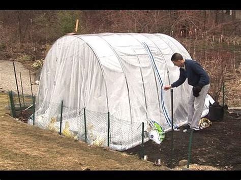 While a lot of gardeners have kept their gardening tools in the shed, i'm adding straw to my potatoes. How to Build a High Tunnel - YouTube