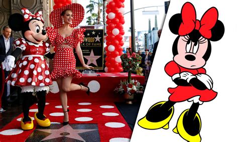 Minnie Mouse Gets Her Walk Of Fame Star 40 Years After Mickey Because Free Download Nude Photo