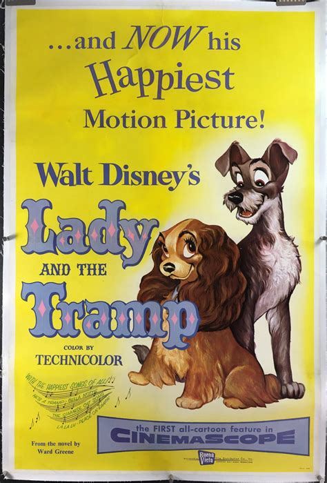 Lady And The Tramp Original Classic Walt Disney Movie Poster Vrogue