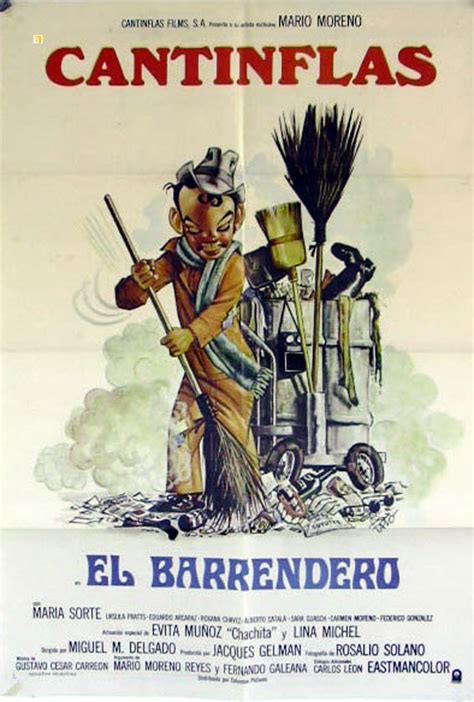 Cantinflas El Barrendero Movie Poster El Barrendero Movie Poster