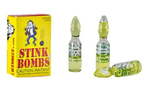 4 Liquid Ass Spray Bottles 3 Glass Stink Bombs 3 Fart Bags Gag