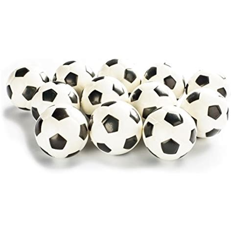 Soccer Sports Stress Balls Bulk Pack Of 12 Relaxable 2 Relief Squeeze