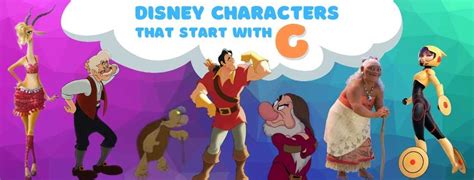 Disney Characters That Start With G Featured Animation