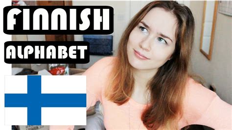 Pronouncing The Finnish Alphabet Individual Letter Sounds Katchats Youtube
