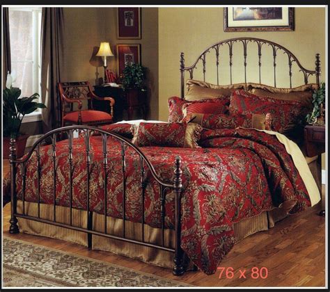 New and used items, cars, real estate, jobs, services shabby chic furniture. MCM3 Handmade King Size Wrought Iron Bed Frame,Bronze ...